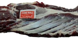 Frozen Buffalo Cube Roll