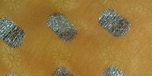 Gold Foil Print Fabric