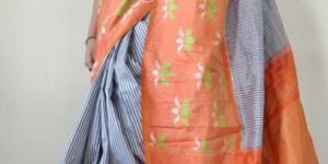 Handwoven Ikat Saree