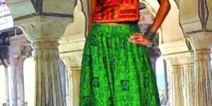 Printed Long Skirt