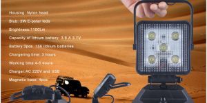 Rechargeable LED Magnetic Light