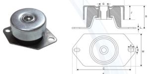 Marine mounDampers PGS Series Mounts