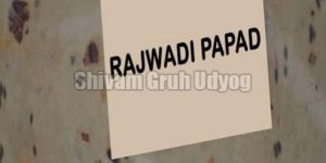 Rajwadi Masala Papad