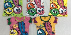 Baby Bunny Style Round Neck T-Shirts