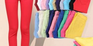 Plain Coloured Jeggings