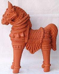 Terracotta Horse Statue