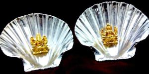 Silver & Gold Plated Laxmi Ganesh Statue