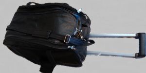 Leather Trolley Bag