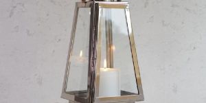 Wooden & Metal Candle Lantern