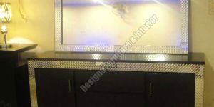 Wooden Sideboard-star Glass