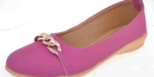 Ladies Formal Pink Belly Shoes