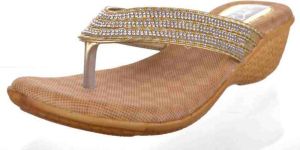 Diamond Wedges Heels Ladies Slippers