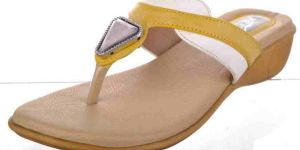 T Shape Low Heels Ladies Slippers