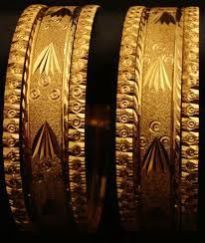 GOLD COVERING BANGLES