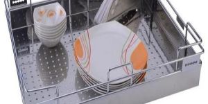 Perforated Cup & Saucer Kitchen Drawer Basket