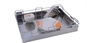 Perforated Sheet Basket