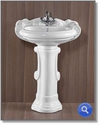 Wash Basin With Pedestal