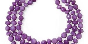 Purple Beaded Necklace