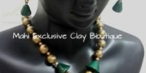 Terracotta Necklace Set