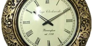Brass Wall Clock