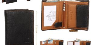Real Leather Notecase Wallet for Men 201_blk
