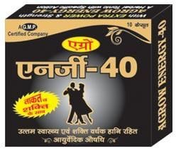 Agrow Energy 40 Capsules