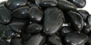 Shiny Black Stone Pebbles