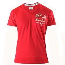 Mens V-neck T-shirts