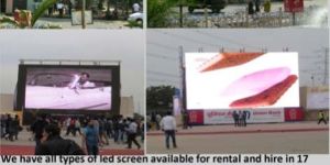 P6 mm led screen rates -5000 per feet, New delhi, Mumbai, Kolkata,