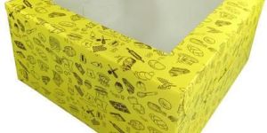 Printed Cake Box