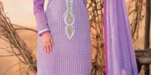 Good Looking Party Wear Zari Resham Embroidered Dress