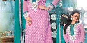 Trendy Resham Embroidered Dress