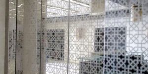 SS Etching Pattern Door Cladding