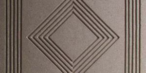 2 ft X 2 ft X 12mm -DIAMOND-DESIGN PARTICLE BOARD