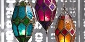 Colored Hanging Lamp