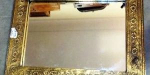 Brass Framed Mirror