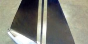 Decorative Chrome Boat