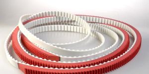 Polyurethane Timing Belt Rubber Coating Honeycomb Horizon & Special Ti