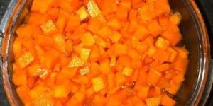 Frozen Carrot Dices
