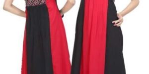 Georgette Sleeveless Long Kurtis