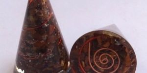 Orgonite Tiger Eye Cone
