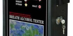 Wall Mounted Alcohol Breath Analyser AT320