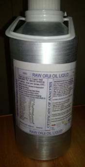 Raw Orji Oil Liquid