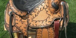 Western Saddle with Girth