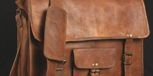 Leather Messenger Bag