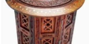 Wooden Carved Octangle Table