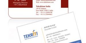 Business Cards (Screen Printing)