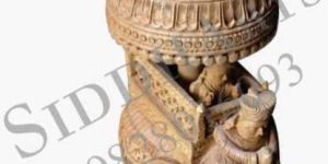 WOODEN ELEPHANT AMBABARI