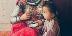 Rajasthani Lady Oil Painting