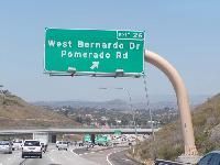 Retro Reflective Overhead Gantry Board